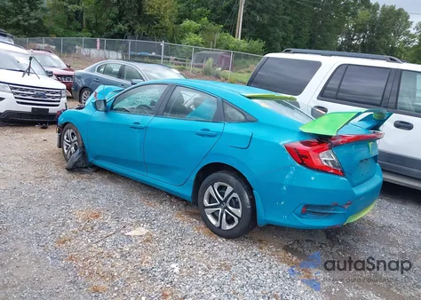 2016 Honda Civic Lx z USA, uszkodzony, nr VIN 2HGFC2E54GH561603